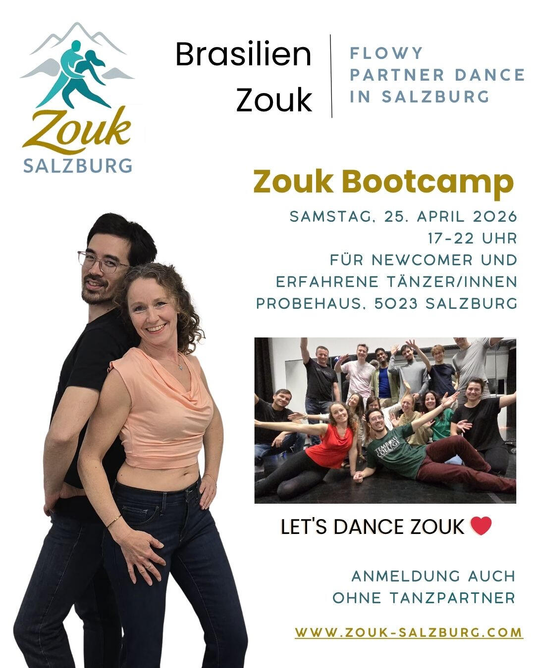 Zouk Bootcamp - April 25th